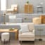 Crosby St. Luxe Accent Table, Gold