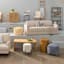 Honeybloom Tan & White Checkered Box, Large