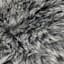Grey Tipped Faux Fur Throw Pillow, 14x20