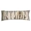 Multi-Textured Marble Faux Fur Throw Pillow, 14x36