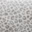 3-Piece Snow Leopard Faux Fur Comforter Set, Full/Queen
