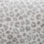 3-Piece Snow Leopard Faux Fur Comforter Set, King