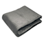 Honeybloom 3-Piece Dark Grey Velvet Quilt Set, Full/Queen
