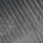 Honeybloom 3-Piece Dark Grey Velvet Quilt Set, Full/Queen