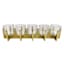 5-Candle Votive & Tealight Candle Holder