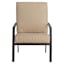 2-Piece Tristan Acorn Brown Premium Outdoor Deep Seat Cushion Set
