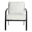 Tristan Heather White Premium Outdoor Corded Back Cushion