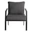 Crosby St. Sorvino Ash Premium Outdoor Corded Back Cushion