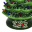 Classic Christmas Green Ceramic LED Tree, 23"