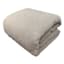 Honeybloom 3-Piece Light Grey Cozy Knit Comforter Set, Full/Queen