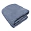 Honeybloom 3-Piece Blue Cozy Knit Comforter Set, King