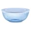 Pyrex Blue Prepware Bowl with Lid, 4.5qt