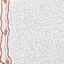 Neutral Table Runner with Pink Beading Design, 36x13