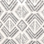 Neutral Semi-Beaded & Embroidered Tribal Table Runner, 36x13