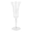 Providence Etched Stemmed Champagne Flute Glass, 5oz