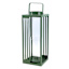 Green Metal Lantern with Handle, 12"