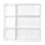 13-Piece Clear Kitchen Drawer Storage