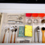 13-Piece Clear Kitchen Drawer Storage