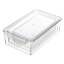 3-Piece Clear Fridge Organizer, Large