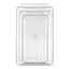 3-Piece Clear Fridge Organizer, Large