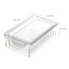 3-Piece Clear Fridge Organizer, Large