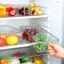 3-Piece Clear Fridge Organizer, Large