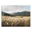 30X40 Meadow Mountain Scene Hand Paint Canvas Wall Art