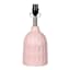Tracey Boyd Pink Ceramic Small Table Lamp Base, 14"
