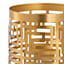 Providence Key Scroll Pillar Candle Holder, Small