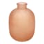 Tracey Boyd Pink Frosted Glass Bud Vase, 4"