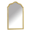 Providence Gold Metal Shield Mirror, 6x9.8