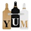 Yum Paddle Wall Decor, 18x19
