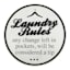 Laundry Rules Round Wall Decor, 16"
