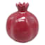 Providence Burgundy Pomegranate Ceramic Vase, 6"