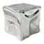Crosby St. Silver Wavy Cube, 3"