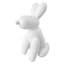 White Ceramic Balloon Dog, 8.5"