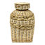 Honeybloom Rattan Jar, 13"