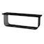 Ty Pennington Black Metal & Wood Shelf, 24x8