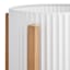 Ty Pennington White Metal & Wooden Planter Stand, Medium