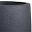 Japi Black Bios Tall Outdoor Planter, Small