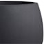 Japi Black Bios Outdoor Planter, Large
