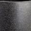 Crosby St. Black Terrazzo Cement Outdoor Planter, Large