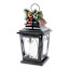 Classic Christmas Black LED Lantern, 12.5"