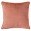 Bristol Blush Faux Fur Throw Pillow, 18"