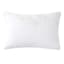 Bristol White Faux Fur Throw Pillow, 14x20