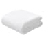 White Bristol Faux Fur Throw Blanket, 50x60