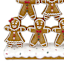 Gingerbread Lane Gingerbread Boy & Girl Stack, 9"