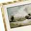 Glass Framed Pastoral Land Wall Art, 25x19