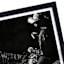 Glass Framed Cowboy Scratchboard I Paper Print Wall Art, 30.8x24.8