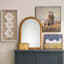 Honeybloom Glass Framed White Magnolias Shadow Box, 13x25